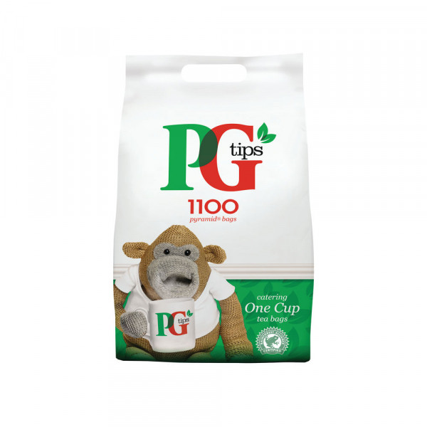 PG Tips VF05264 pyramid tea bags (1100-pack)  246010 - 1