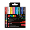 POSCA PC-1MC paint marker set, 0.7 - 1mm conical (8-pack)