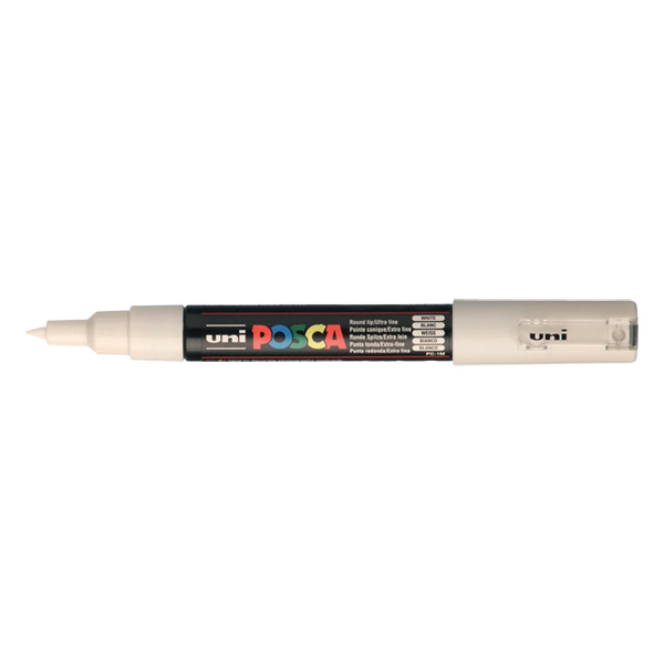 POSCA PC-1MC white paint marker (0.7 - 1mm conical) 424043 - 1