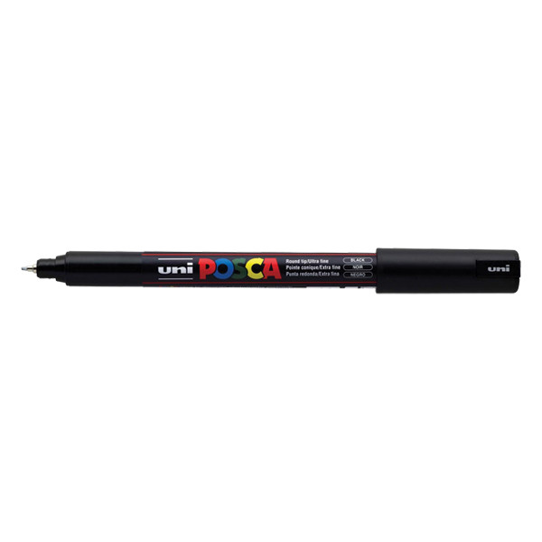 POSCA PC-1MR black paint marker (0.7mm round) PC1MRN 424022 - 1