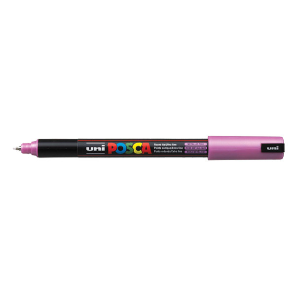POSCA PC-1MR paint marker metallic pink (0.7 mm round) (12-pack)  424277 - 1