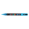 POSCA PC-3ML dark blue glitter paint marker (0.9mm - 1.3mm round) PC3MLBF 424114