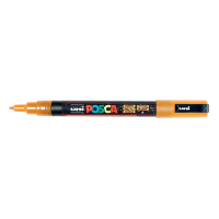 POSCA PC-3ML orange glitter paint marker (0.9 - 1.3mm round) 424116