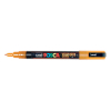POSCA PC-3ML orange glitter paint marker (0.9mm - 1.3mm round) PC3MLO 424116