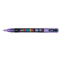 POSCA PC-3ML purple glitter paint marker (0.9 - 1.3mm round) 424120