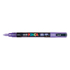 POSCA PC-3ML purple glitter paint marker  (0.9mm - 1.3mm round) PC3MLVT 424120