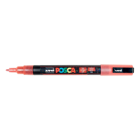 POSCA PC-3ML red glitter paint marker (0.9mm - 1.3mm round) PC3MLR 424117