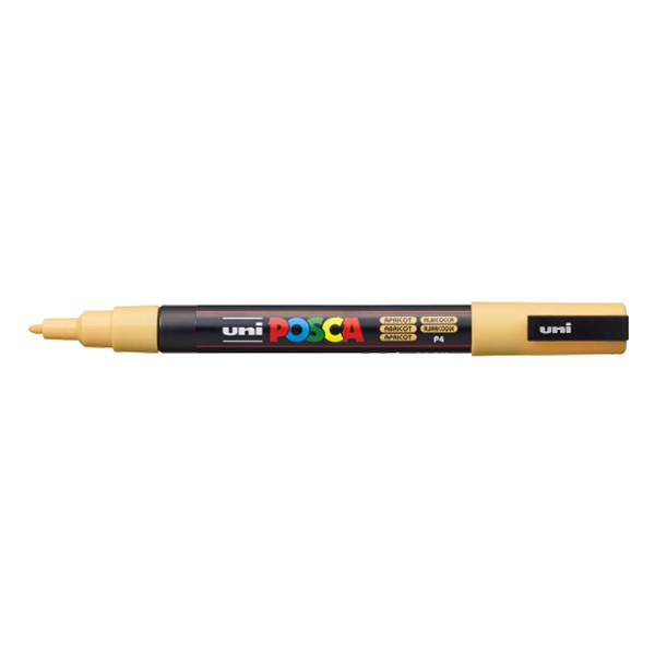 POSCA PC-3M apricot paint marker (0.9mm - 1.3mm round) PC3MAB 424070 - 1
