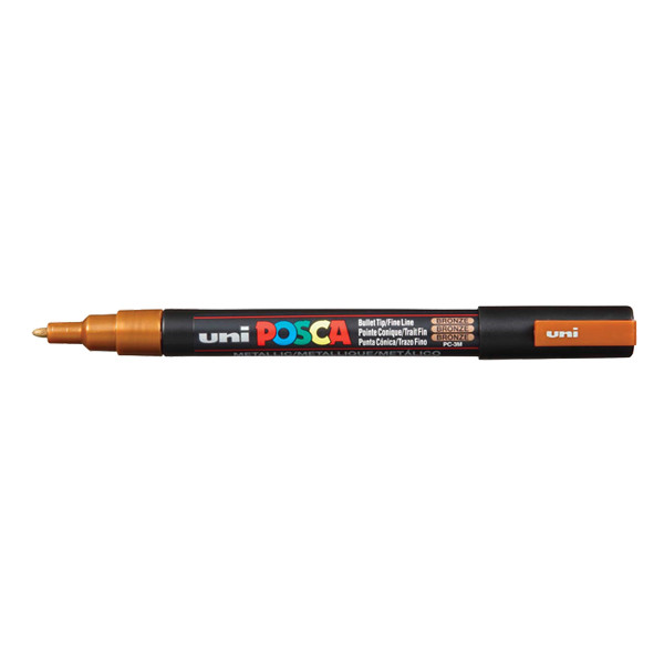 POSCA PC-3M bronze paint marker (0.9 - 1.3mm round) 424078 - 1