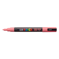 POSCA PC-3M coral paint marker (0.9mm - 1.3mm round) PC3MC 424079
