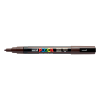 POSCA PC-3M dark brown paint marker (0.9mm - 1.3mm round) PC3MMF 424089