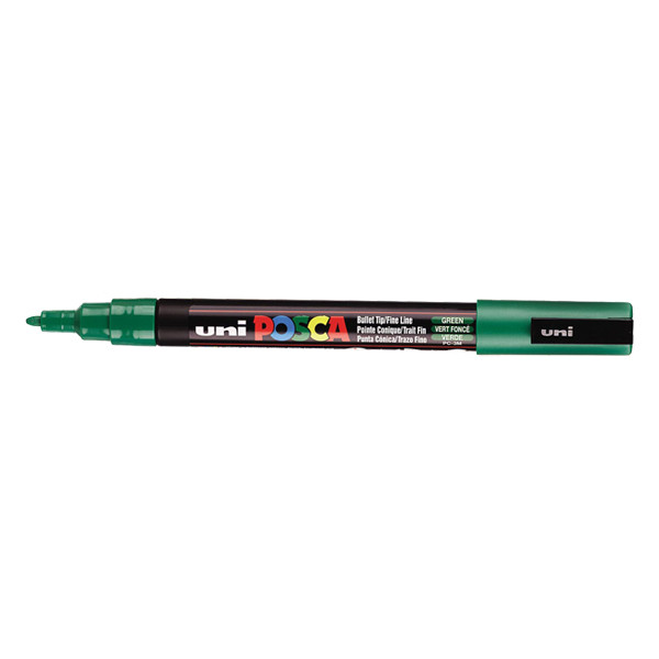 POSCA PC-3M dark green paint marker (0.9 - 1.3mm round) | 12-pack 424344 - 1