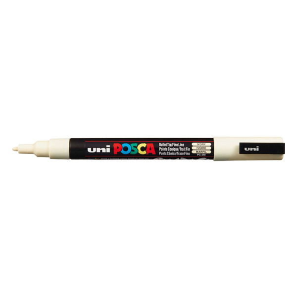 POSCA PC-3M ivory paint marker (0.9 - 1.3mm round) | 12-pack 424323 - 1