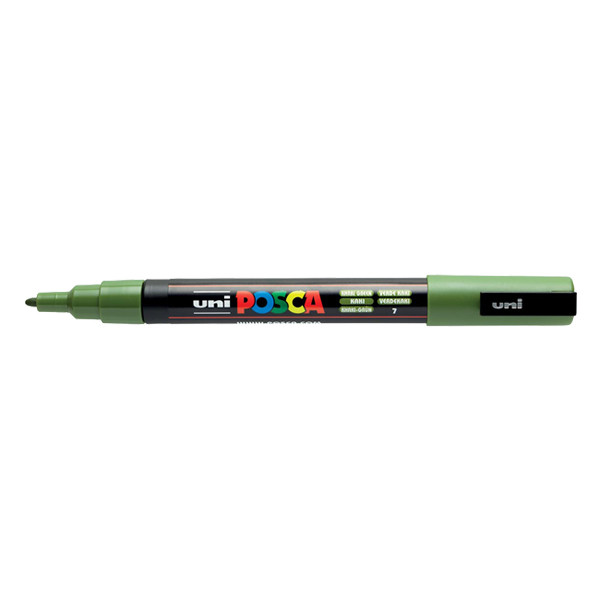 POSCA PC-3M khaki paint marker (0.9mm - 1.3mm round) PC3MVK 424104 - 1