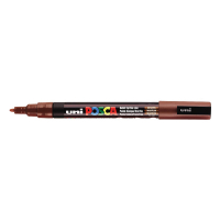 POSCA PC-3M maroon paint marker (0.9mm - 1.3mm round) PC3MM 424088