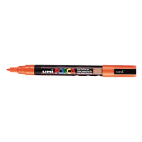 POSCA PC-3M orange paint marker (0.9 - 1.3mm round) | 6-pack