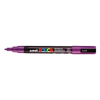 POSCA PC-3M paint marker purple (0.9mm - 1.3mm round) PC3MVT 424106