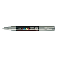 POSCA PC-3M paint marker silver (0.9 - 1.3 mm round) (12-pack)