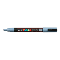 POSCA PC-3M slate grey paint marker (0.9mm - 1.3mm round) PC3MGA 424081