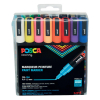 POSCA PC-3M warm paint marker set, 0.9mm - 1.3mm round (16-pack)