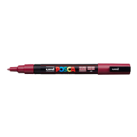 POSCA PC-3M wine red paint marker (0.9mm - 1.3mm round) PC3MLV 424087