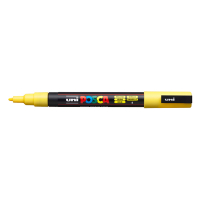 POSCA PC-3M yellow paint marker (0.9mm - 1.3mm round) PC3MJ 424083