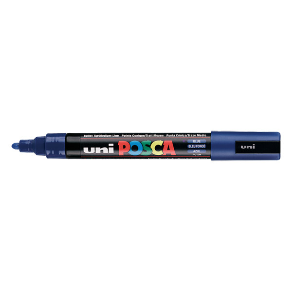 POSCA PC-5M dark blue paint marker (1.8 - 2.5mm round) PC5MBF 424129 - 1
