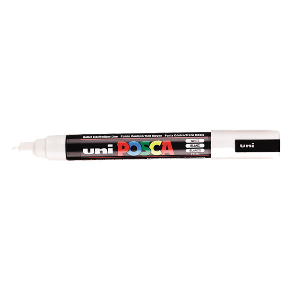POSCA PC-5M white paint marker (1.8 - 2.5mm round) PC5MBL 424130 - 1