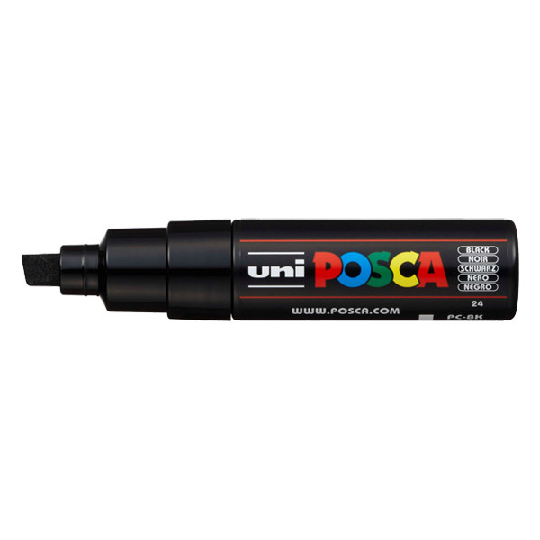POSCA PC-8K paint marker black (8 mm chisel) PC8KN 424209 - 1