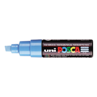 POSCA PC-8K paint marker light blue (8mm chisel) PC8KBC 424195