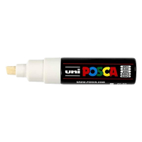 POSCA PC-8K paint marker white (8 mm chisel) PC8KBL 424198