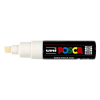 POSCA PC-8K paint marker white (8 mm chisel)