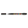 POSCA PCF-350 black brush paint marker (1mm brush) 424004 - 1