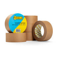 Packing tape 50mm x 50m (brown paper) | 123ink 6-pack