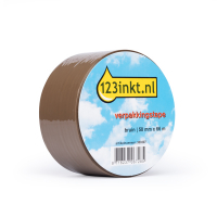 Packing tape 50mm x 66m (brown) | 123ink
