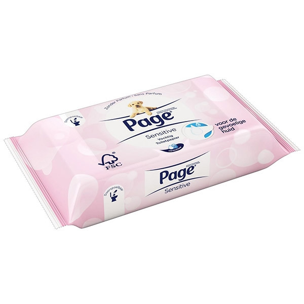 Page Sensitive moist toilet paper (42-pack) 35213407 SPA00036 - 1