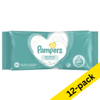 Baby wipes (52 wipes) | Pampers Sensitive | 12-pack SPA00191