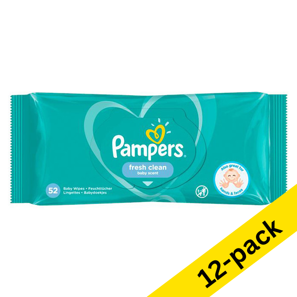 Pampers wipes Fresh Clean (12 x 52-pack)  SPA00192 - 1