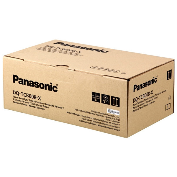 Panasonic DQ-TCB008-X black toner (original Panasonic) 075270 - 1