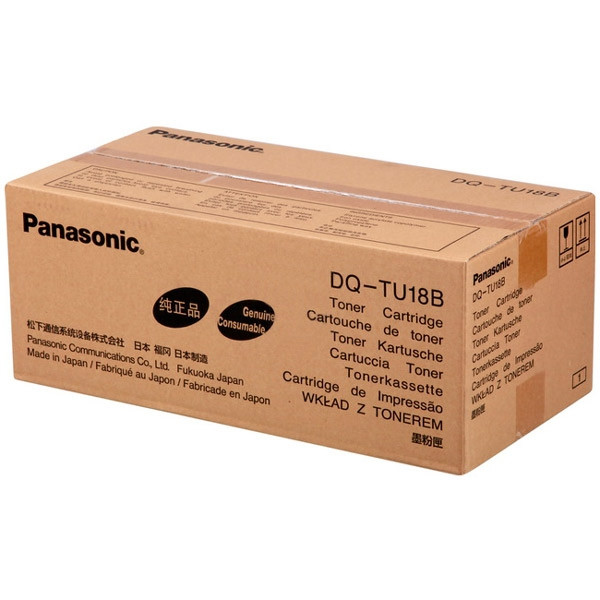 Panasonic DQ-TU18B black toner (original) DQ-TU18B 075276 - 1
