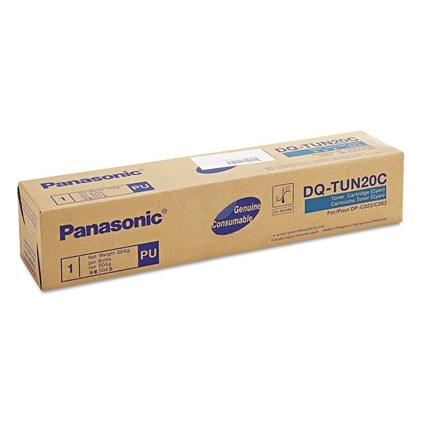 Panasonic DQ-TUN20C cyan toner (original) DQ-TUN20C 075202 - 1