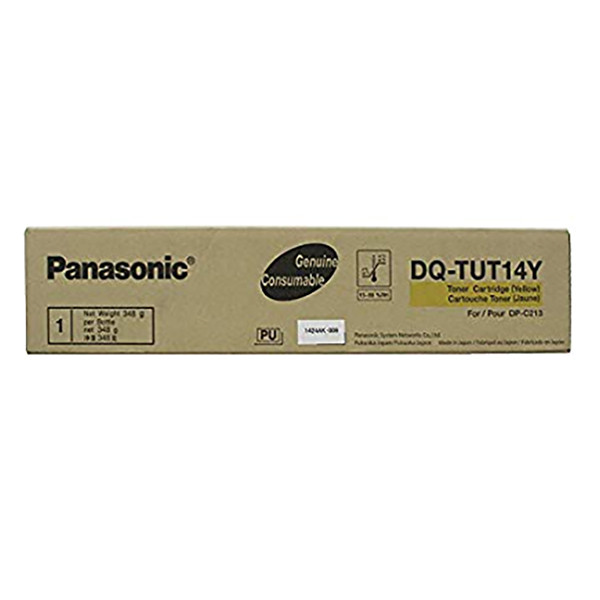 Panasonic DQ-TUT14Y yellow toner (original) DQ-TUT14Y 075284 - 1
