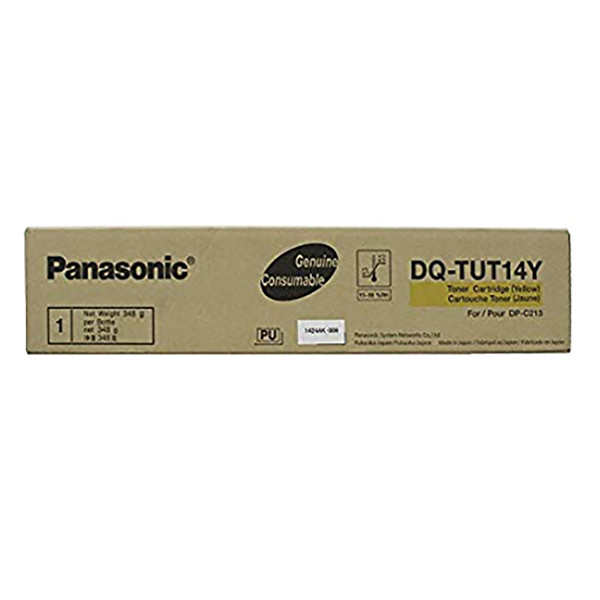 Panasonic DQ-TUT14Y yellow toner (original) DQ-TUT14Y 075284 - 1