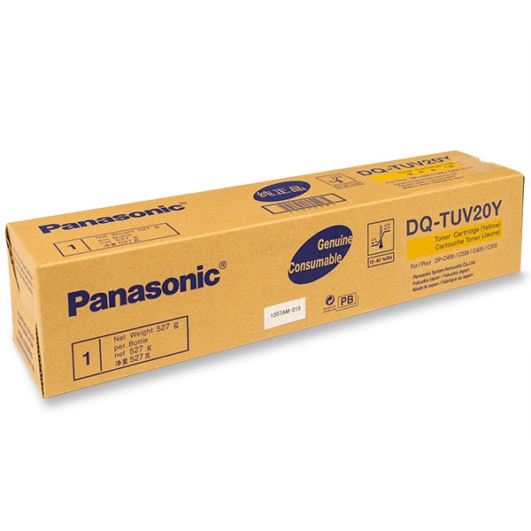 Panasonic DQ-TUV20Y yellow toner (original Panasonic) 075198 - 1