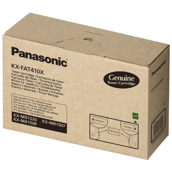 Panasonic KX-FAT410X black toner (original Panasonic) 075274 - 1
