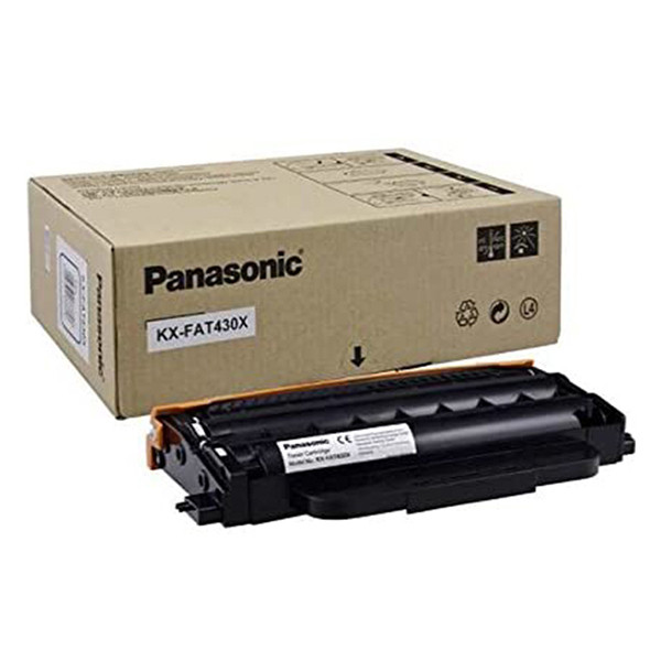 Panasonic KX-FAT430X high capacity black toner (original) KX-FAT430X 075418 - 1