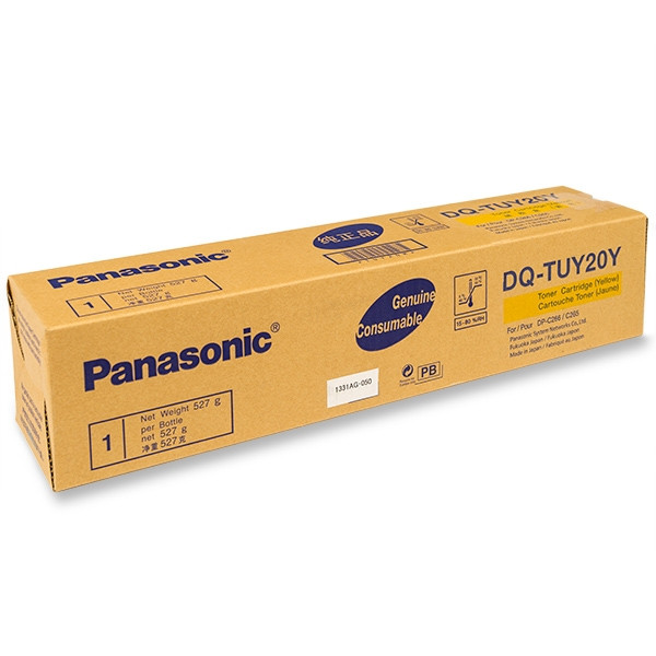 Panasonic Panasonix DQ-TUY20Y yellow toner (original) DQTUY20Y 075236 - 1