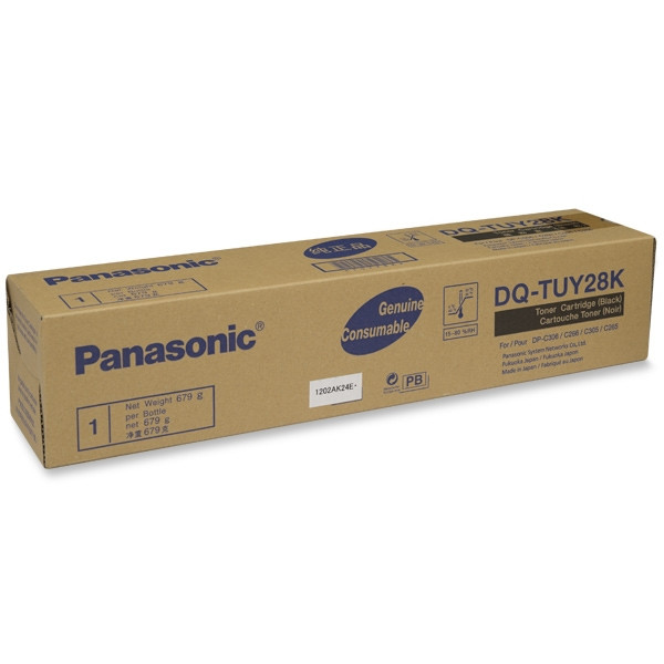 Panasonix DQ-TUY28K black toner (original Panasonic) 075230 - 1