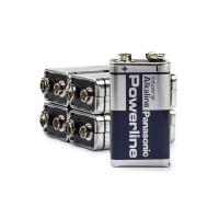 Panasonic Powerline 9V E-Block 6LR61 batteries (5-pack) APA01122 204619