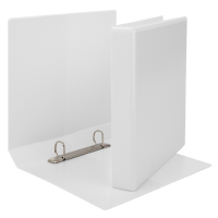 Panorama ring binder (A5) with 2 D-rings (20mm) | white | 123ink